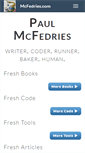 Mobile Screenshot of mcfedries.com